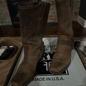 Frye Boots.